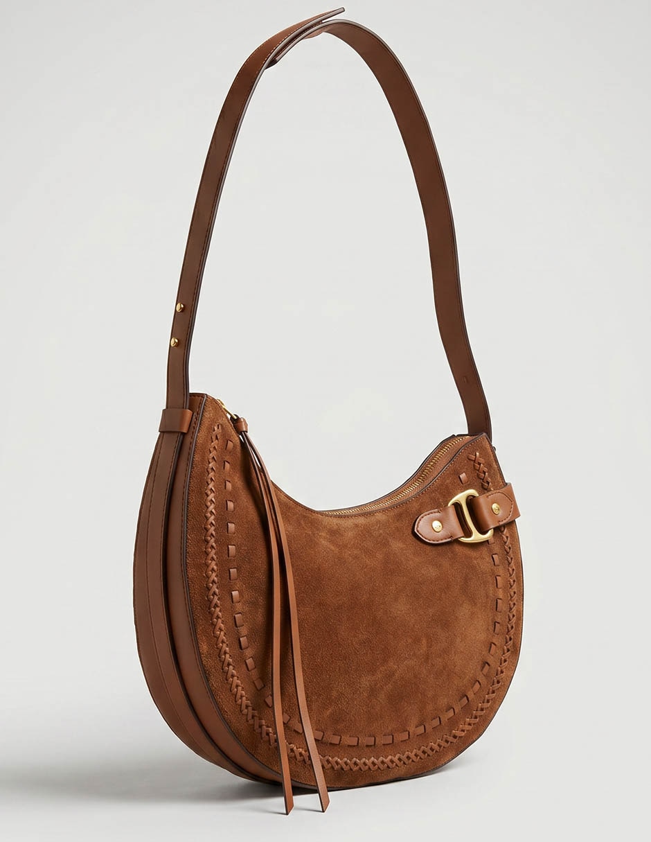 Bolsa shoulder de piel para mujer