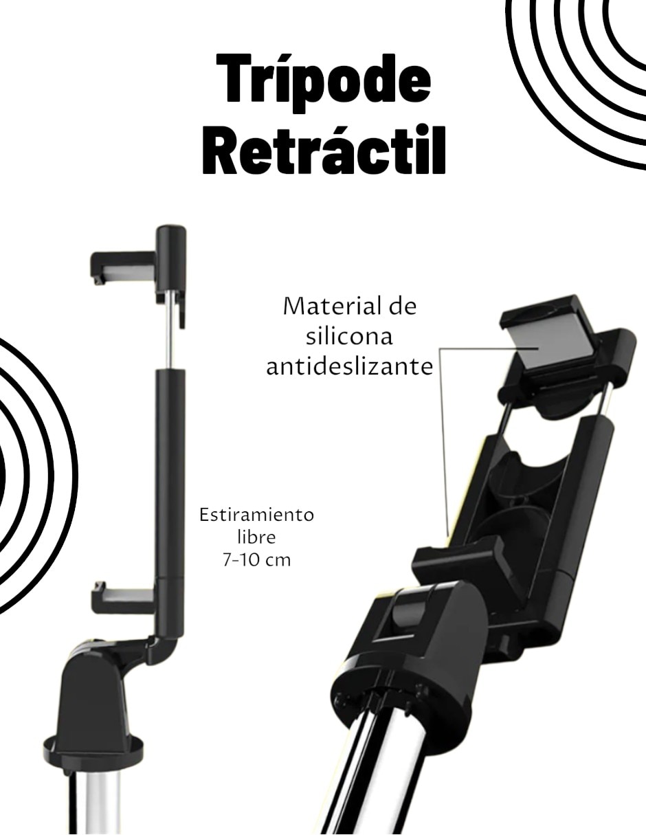 Tripie Cm-Top de plástico y metal