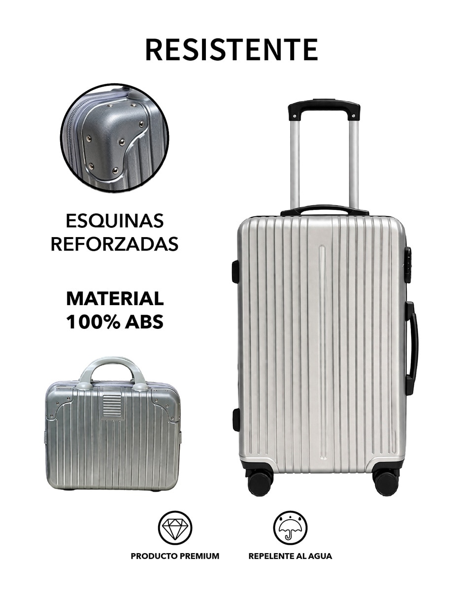 Set maletas de viaje Clear Shop