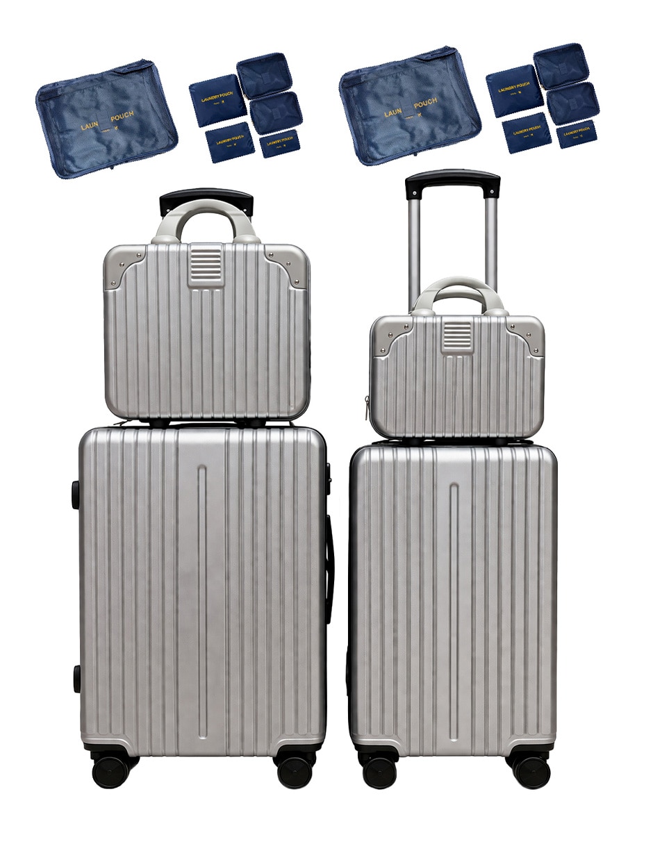 Set maletas de viaje Clear Shop