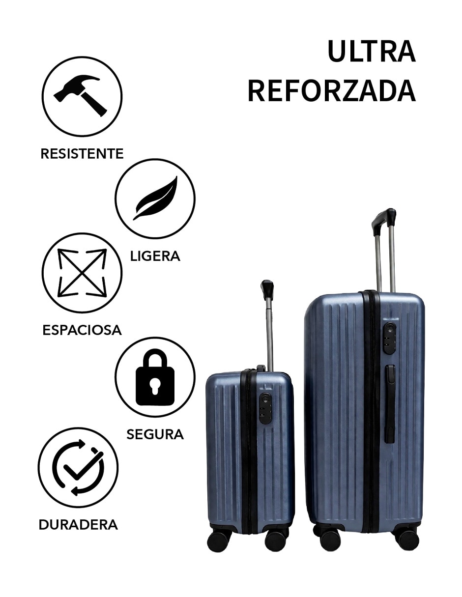 Set maletas de viaje Clear Shop