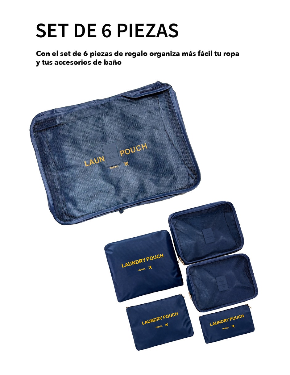 Set maletas de viaje Clear Shop