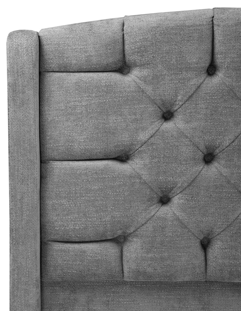Cabecera Sitka de madera y tela 5