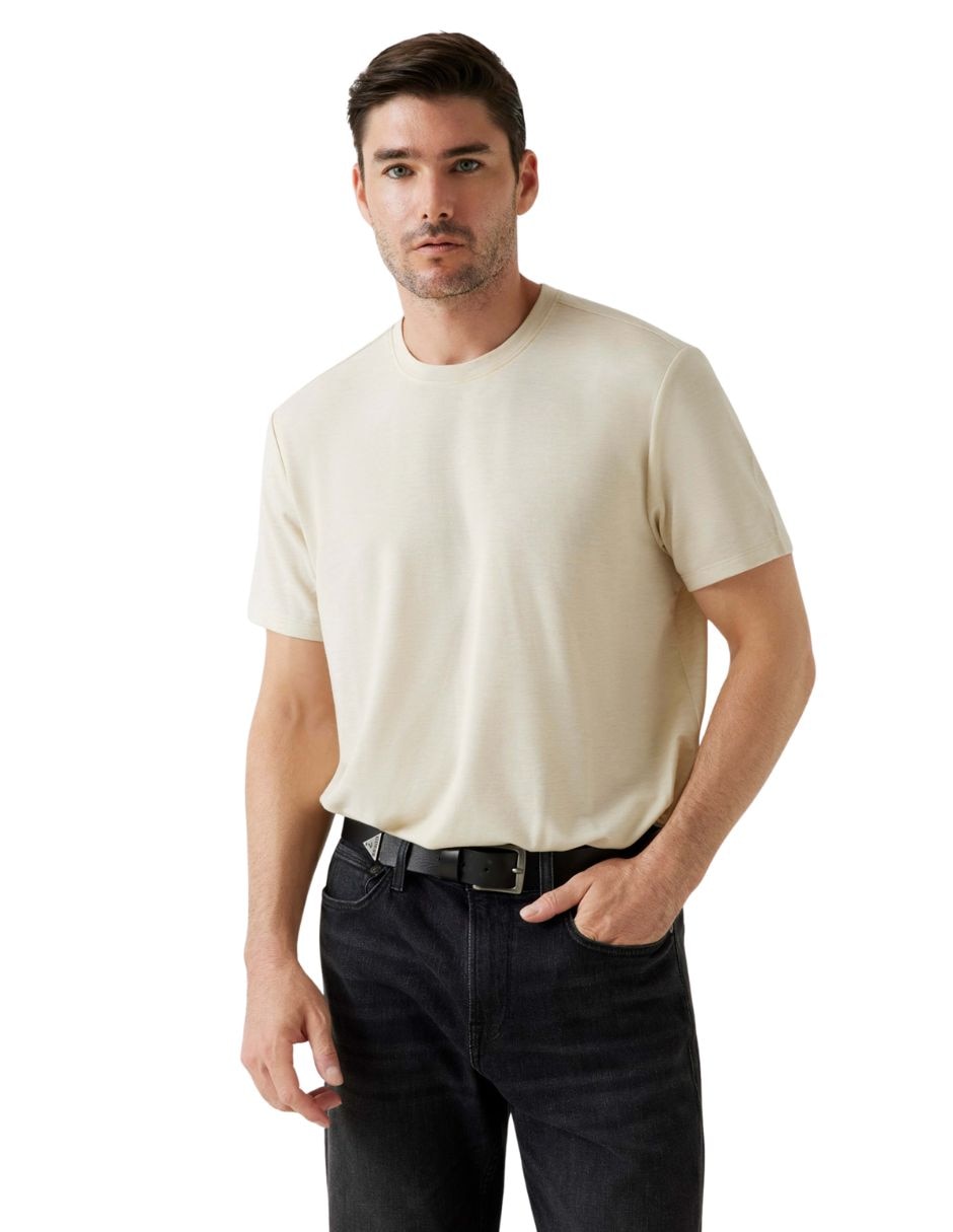 Playera cuello redondo para hombre