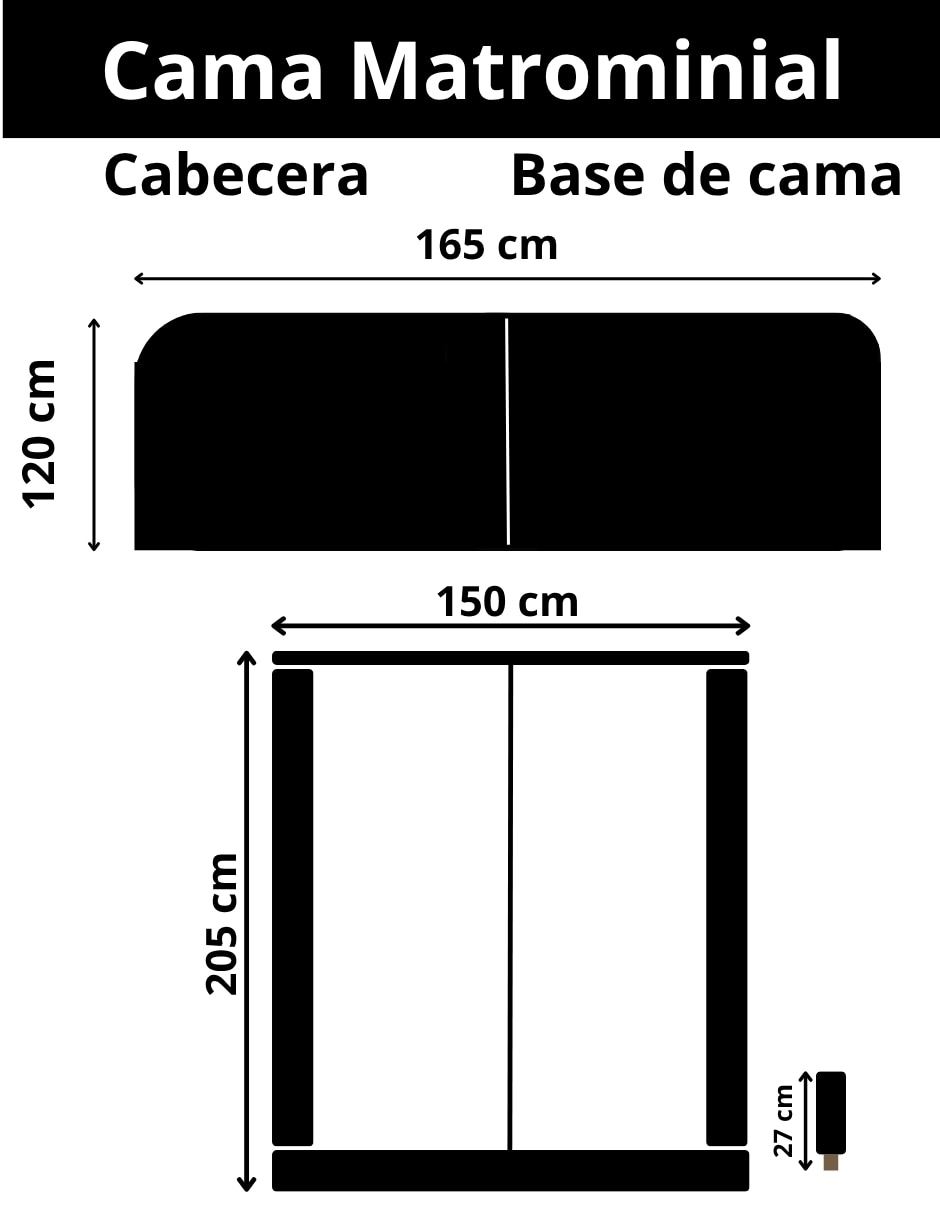 Cama Quiet Luxury Manhattan de tela 2