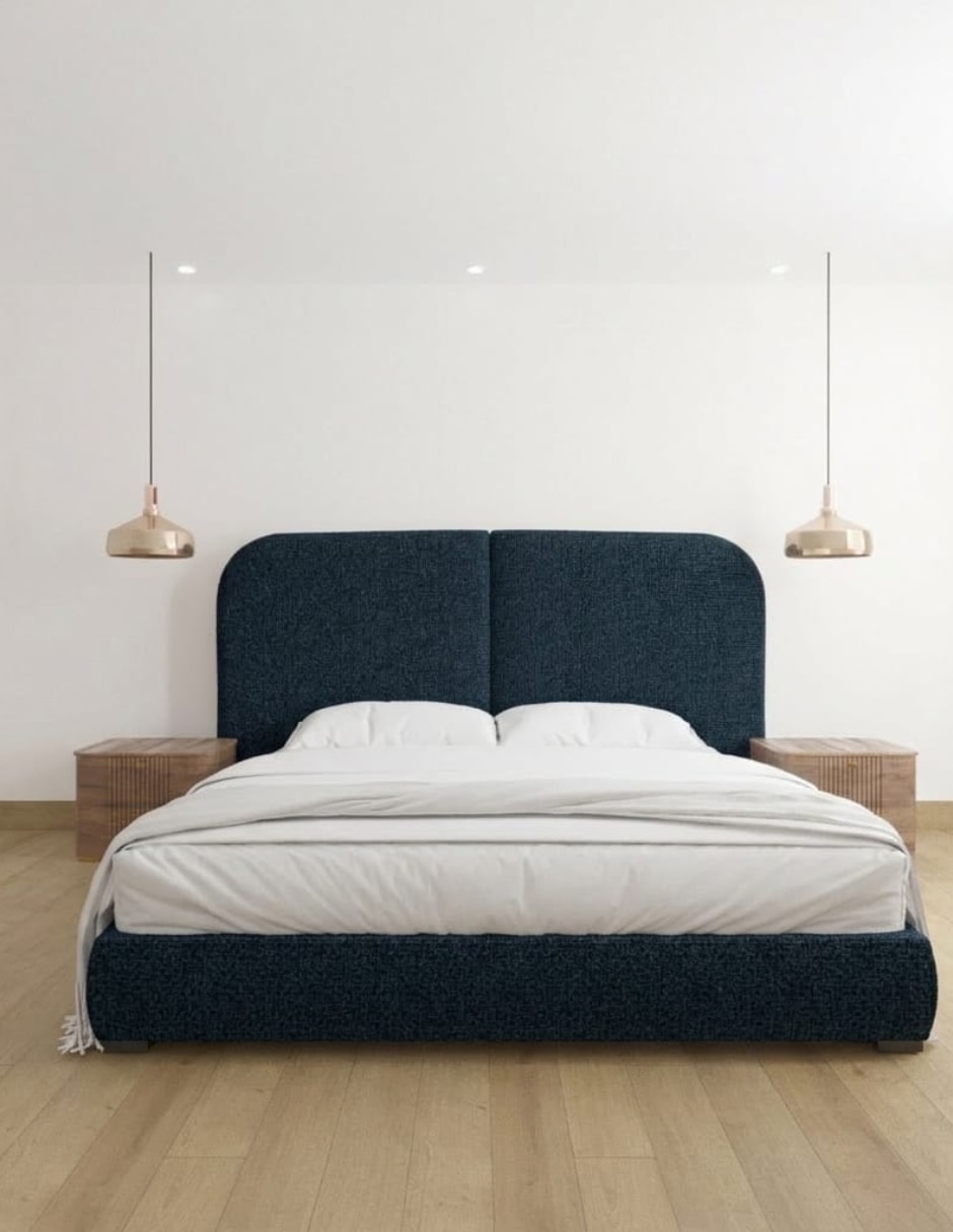 Cama Quiet Luxury Manhattan de tela 7