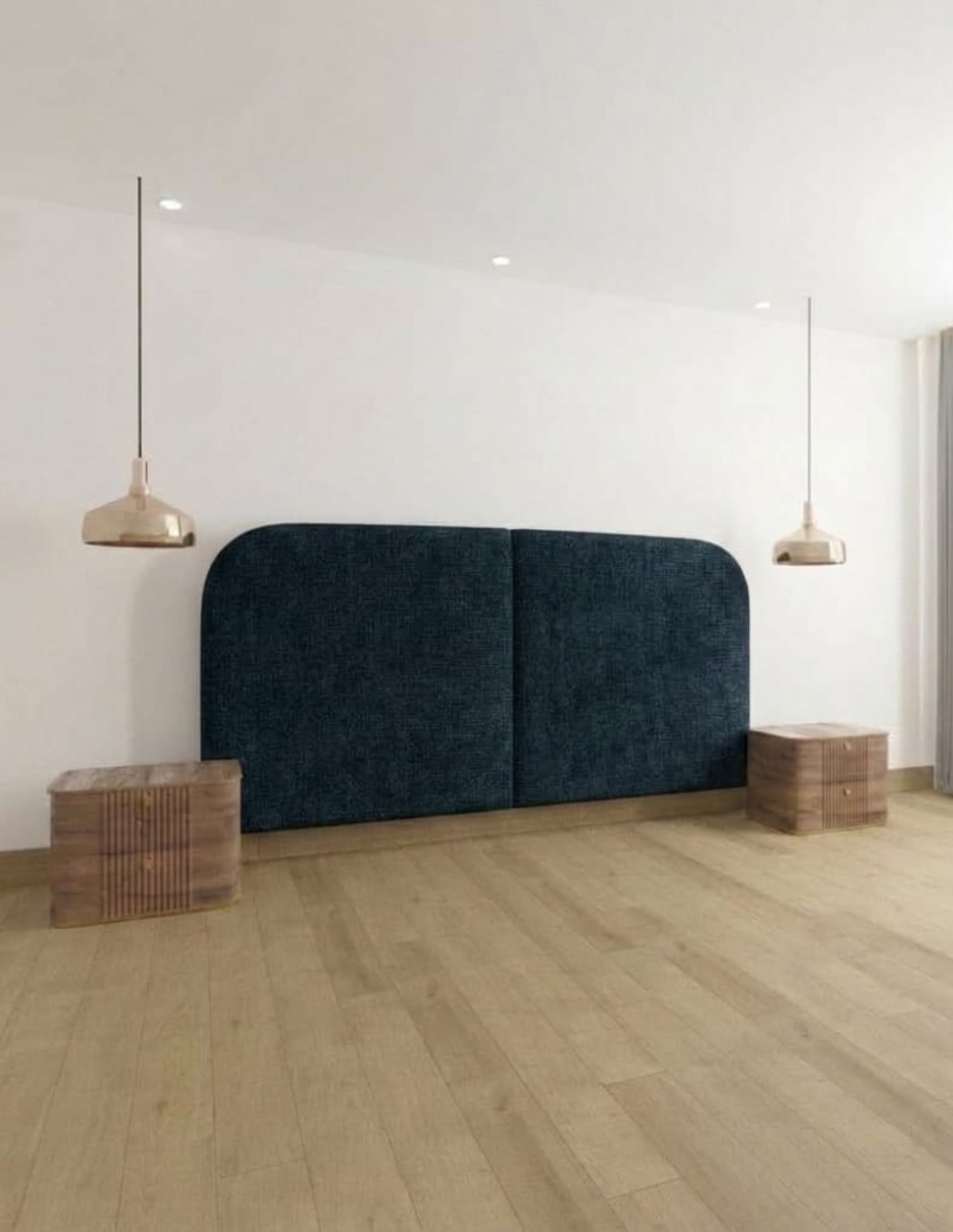 Cama Quiet Luxury Manhattan de tela 10