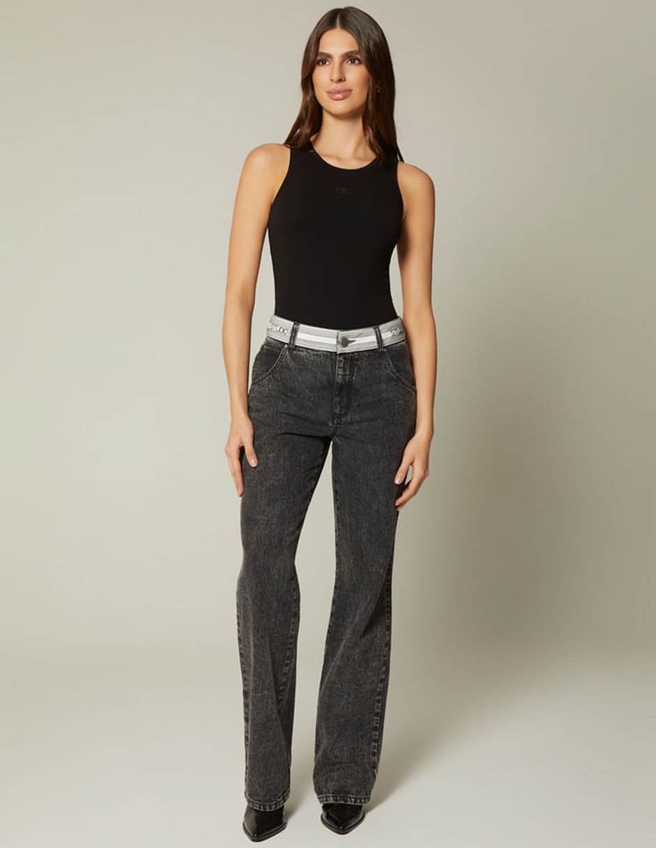 Jeans bota Studio F para mujer