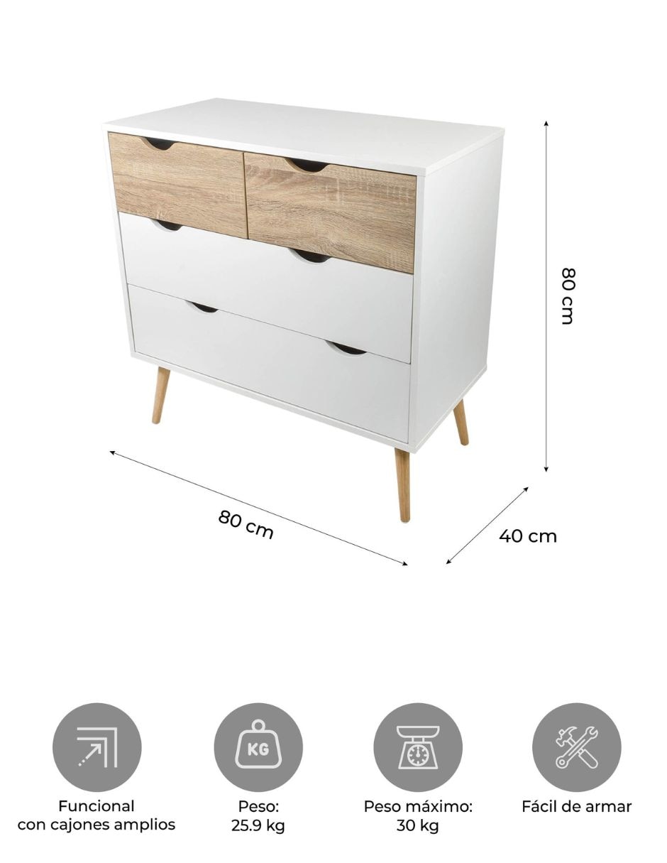 Cajonera armable de MDF 9