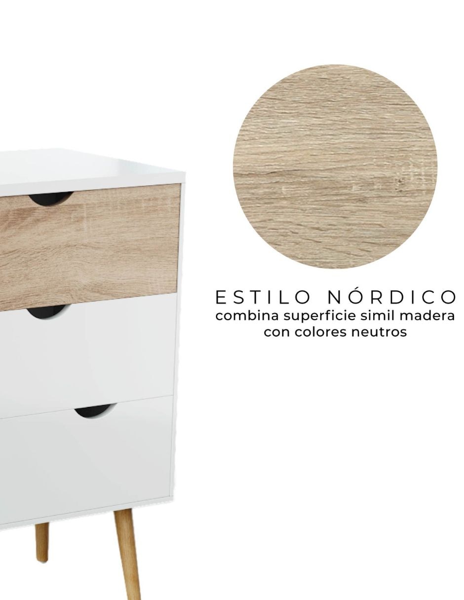 Cajonera armable de MDF 8