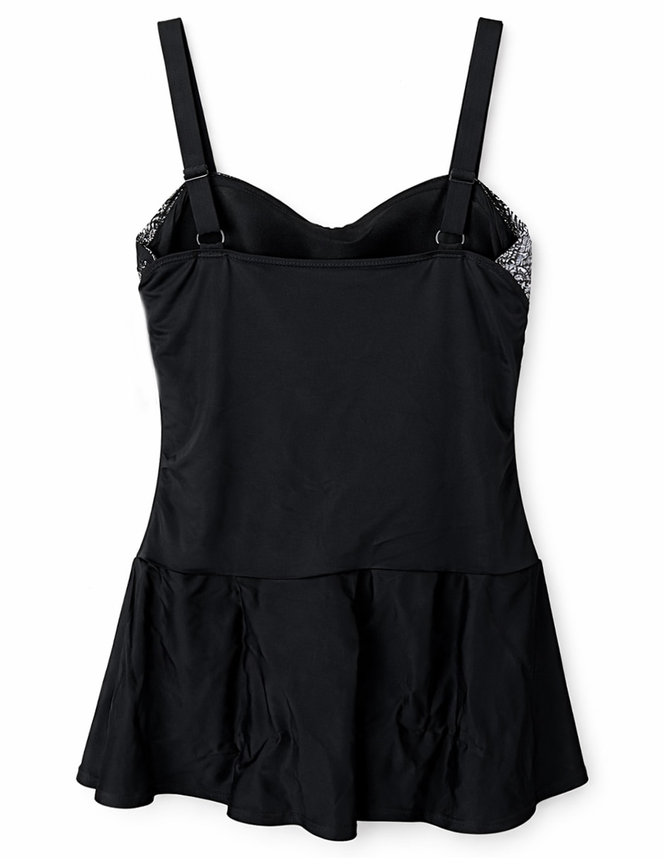 Traje de baño completo estampado para mujer 5