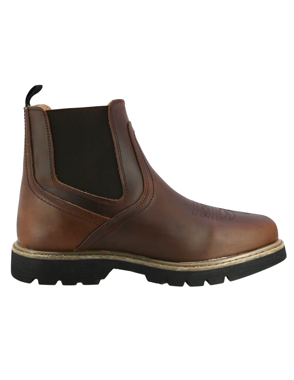 Botín Texaban de piel para hombre