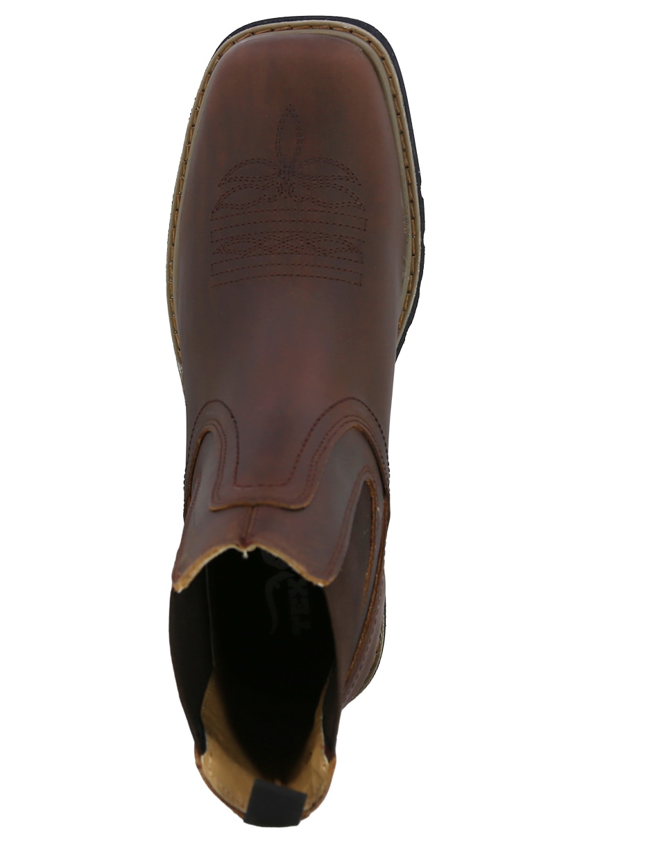 Botín Texaban de piel para hombre