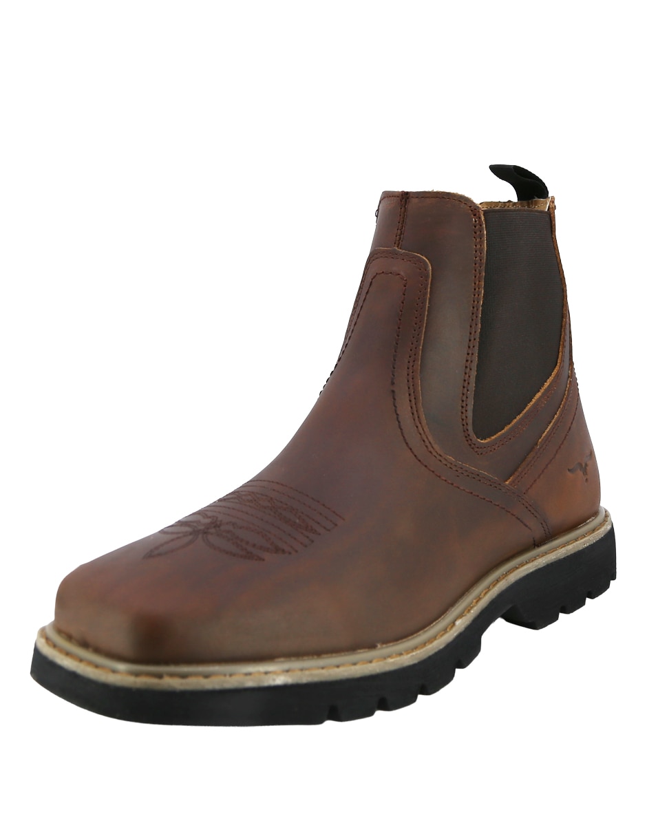 Botín Texaban de piel para hombre