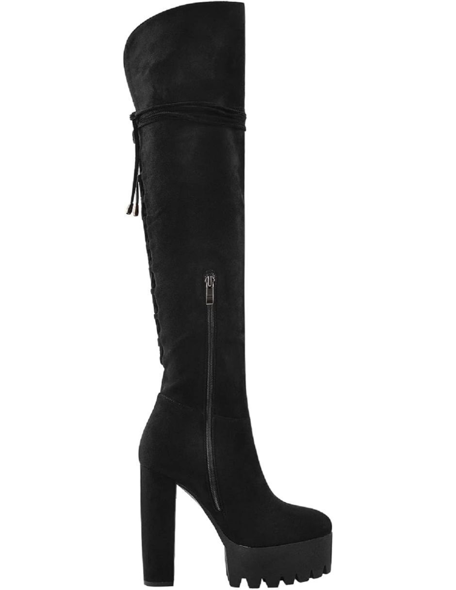 Bota abajo de la rodilla para mujer 2