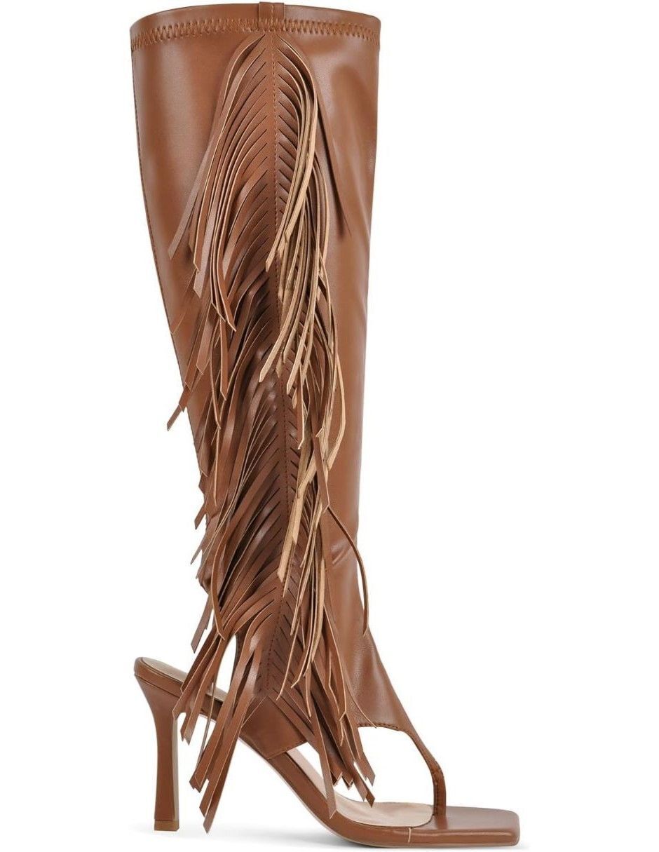 Bota abajo de la rodilla para mujer 4