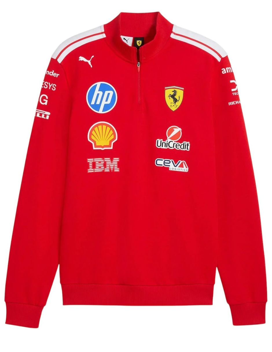 Sudadera Puma F1 Scuderia Ferrari para hombre Sudadera Puma F1 Scuderia Ferrari para hombre
