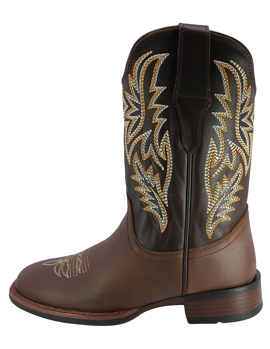 Bota Vaquera de piel para hombre