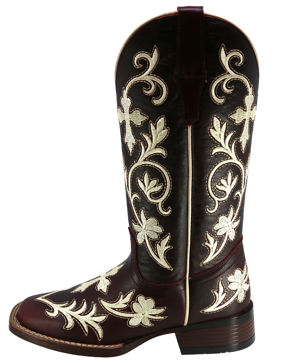 Bota de piel para hombre