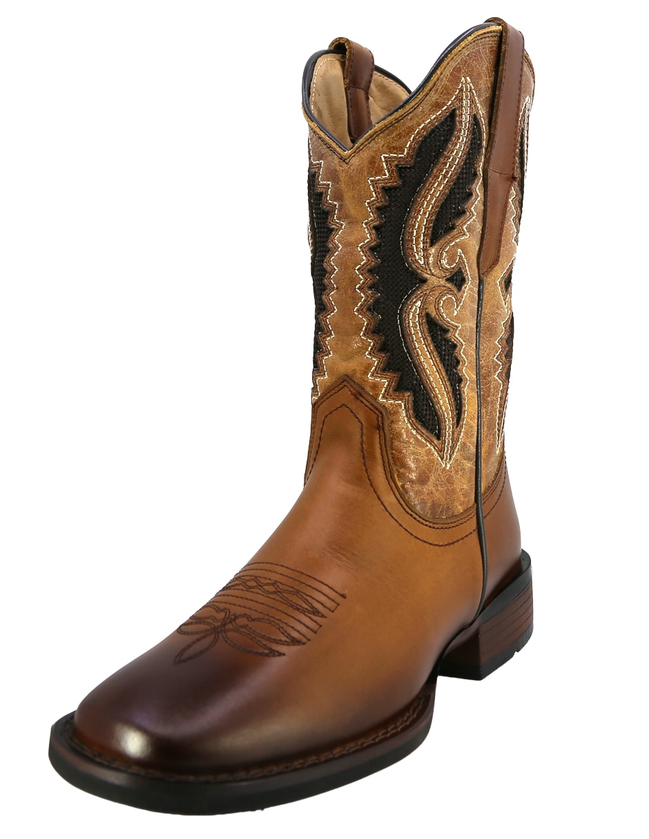 Bota Vaquera de piel para hombre 5