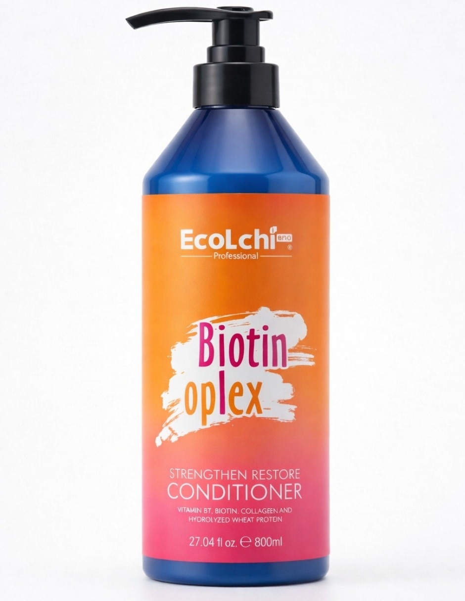 Acondicionador para cabello Ecolchi con colágeno repara cabello seco Genérico