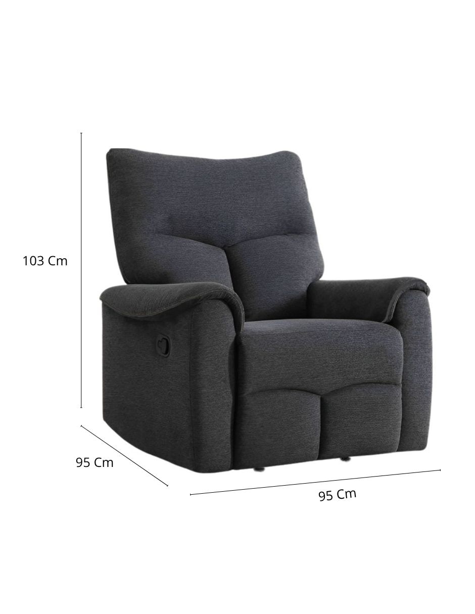 Reclinable Mumbai Loomber de madera
