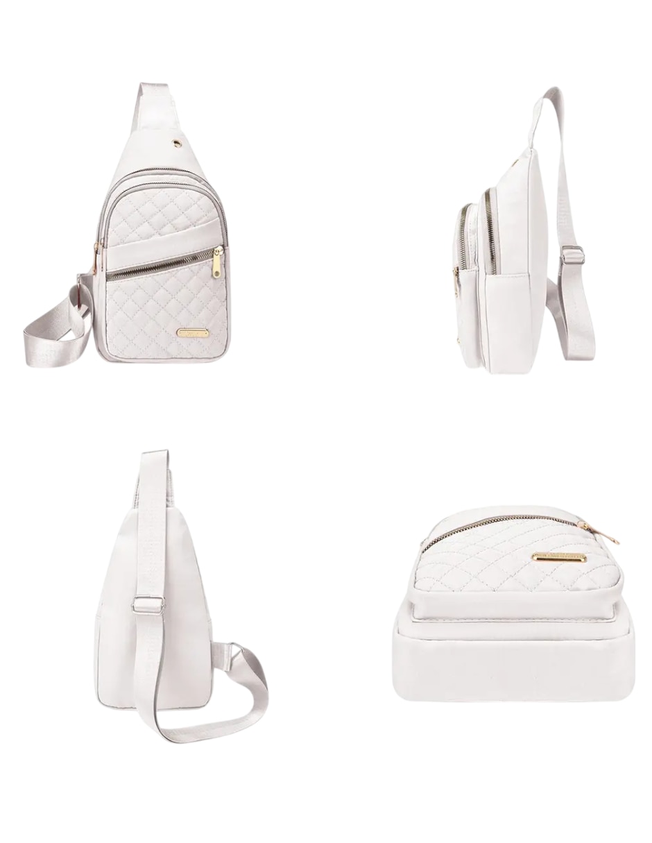 Mochila bandolera Genérica impermeable para mujer