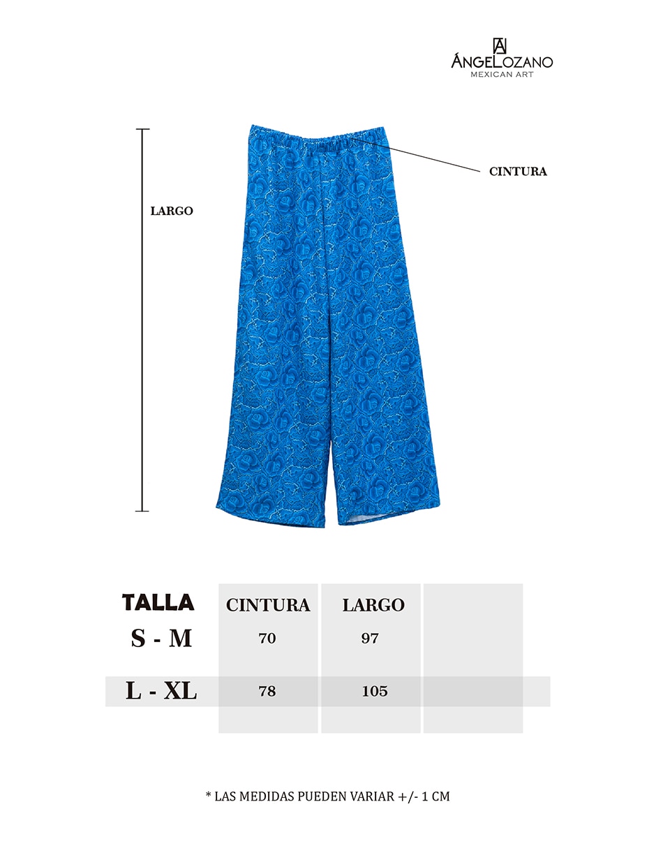 Pantalón Angelozano straight para mujer