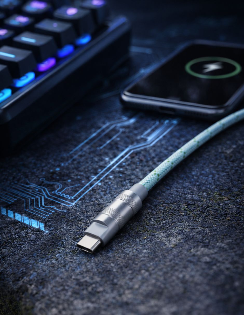 Cable USB C a tipo USB C de 1 m 3