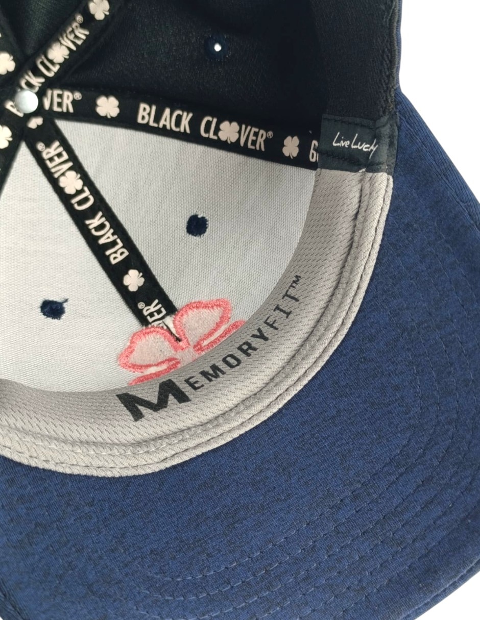 Gorra con visera curva casual Black Clover para hombre