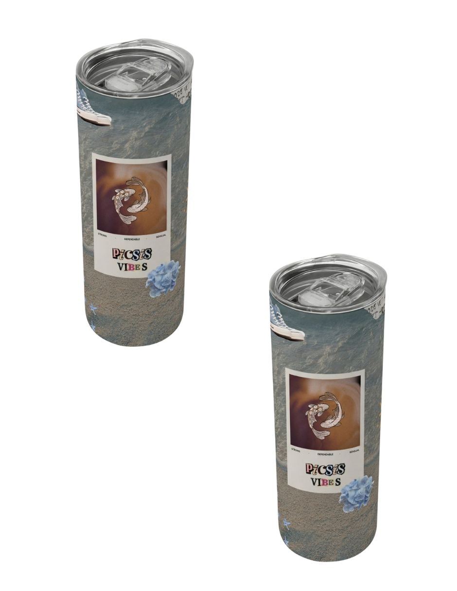 Set termo Tink de acero inoxidable con tapa a presión