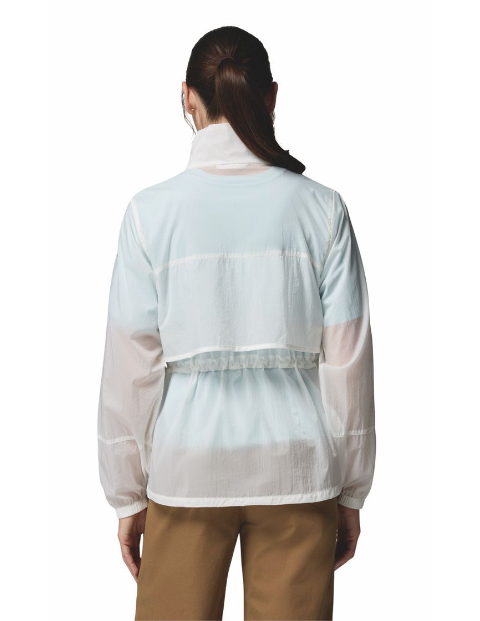 Chamarra impermeable casual Columbia Ss26 para mujer