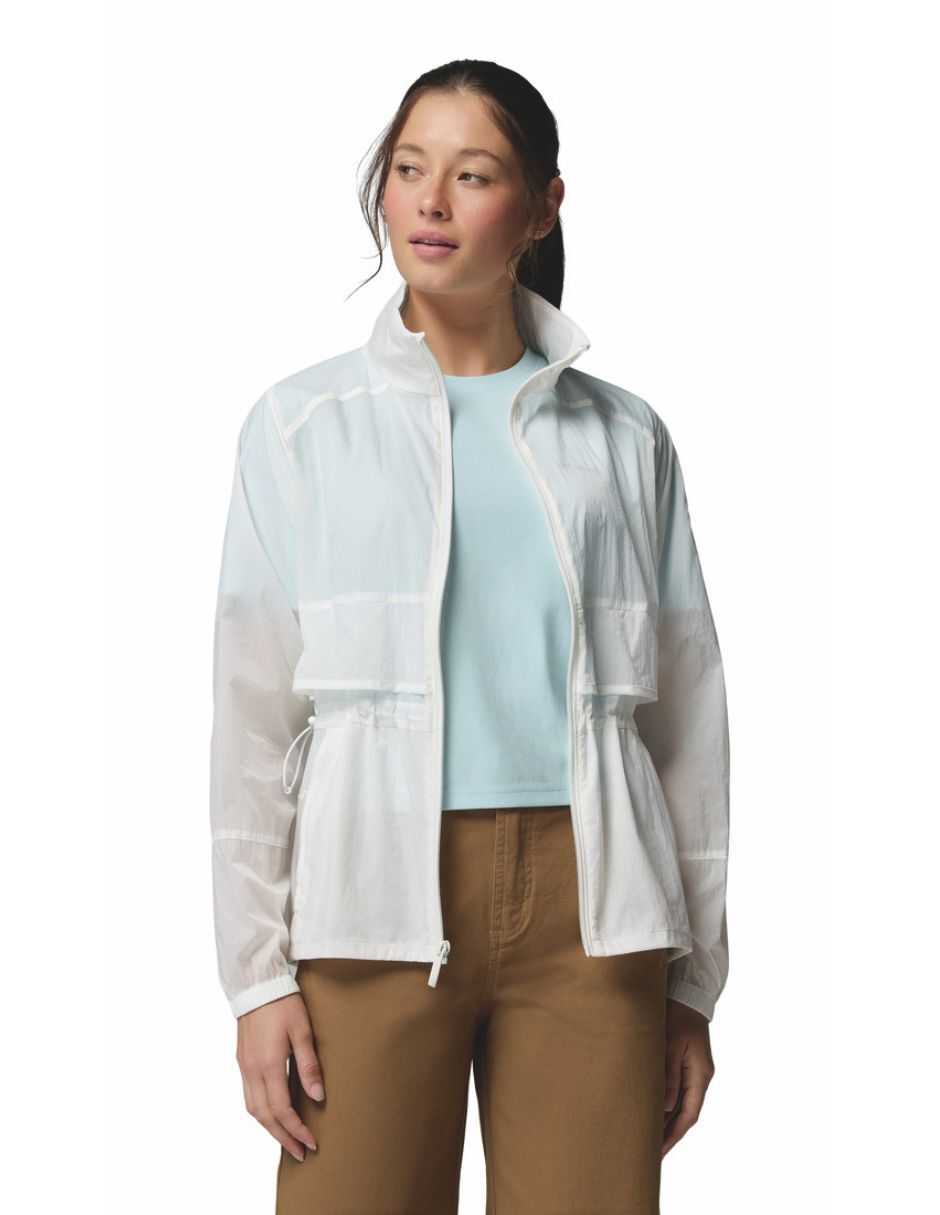 Chamarra casual columbia impermeable para mujer