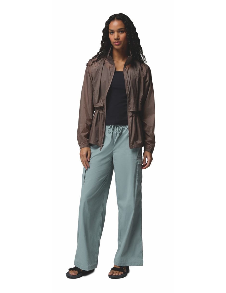 Chamarra casual columbia impermeable para mujer