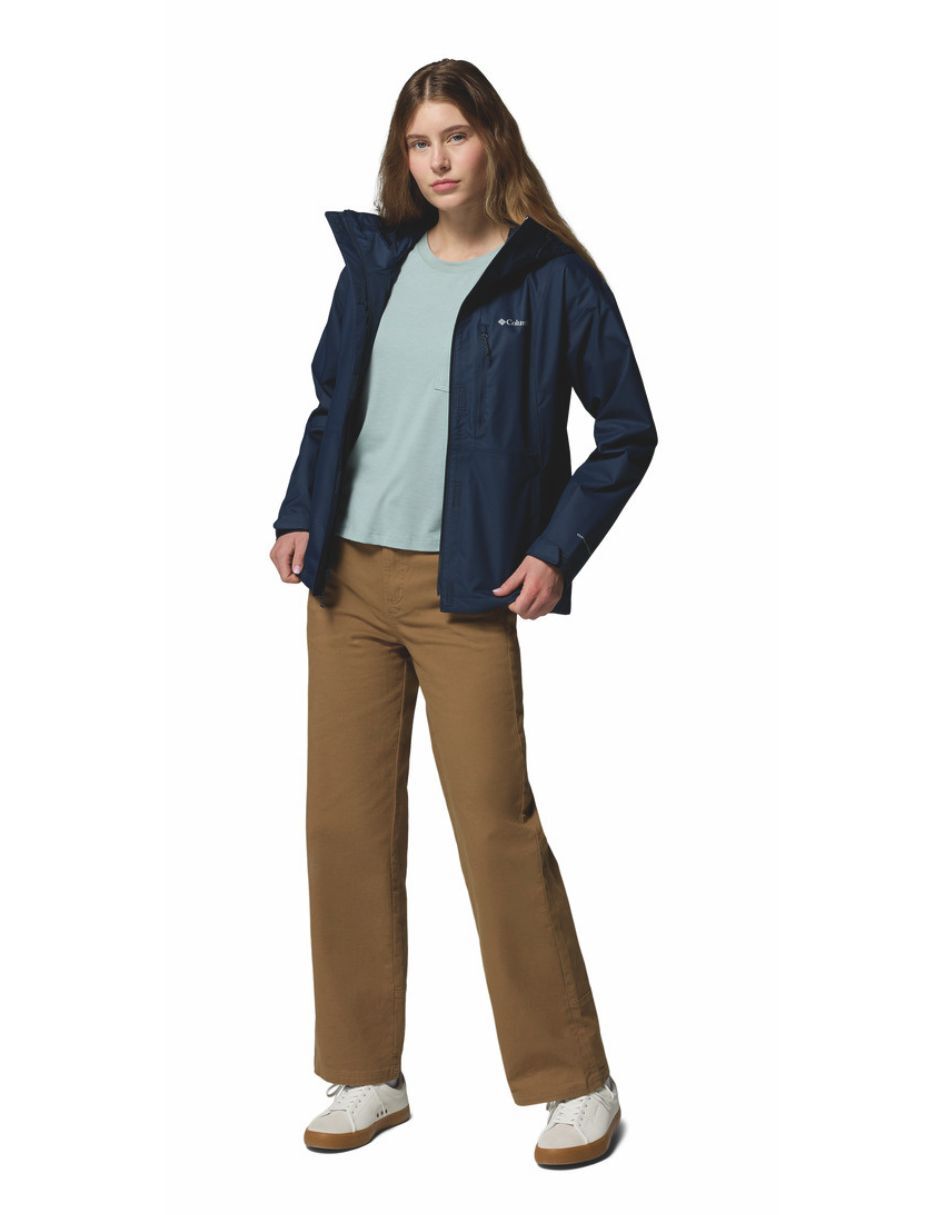 Chamarra impermeable para senderismo Ss26 para mujer 5
