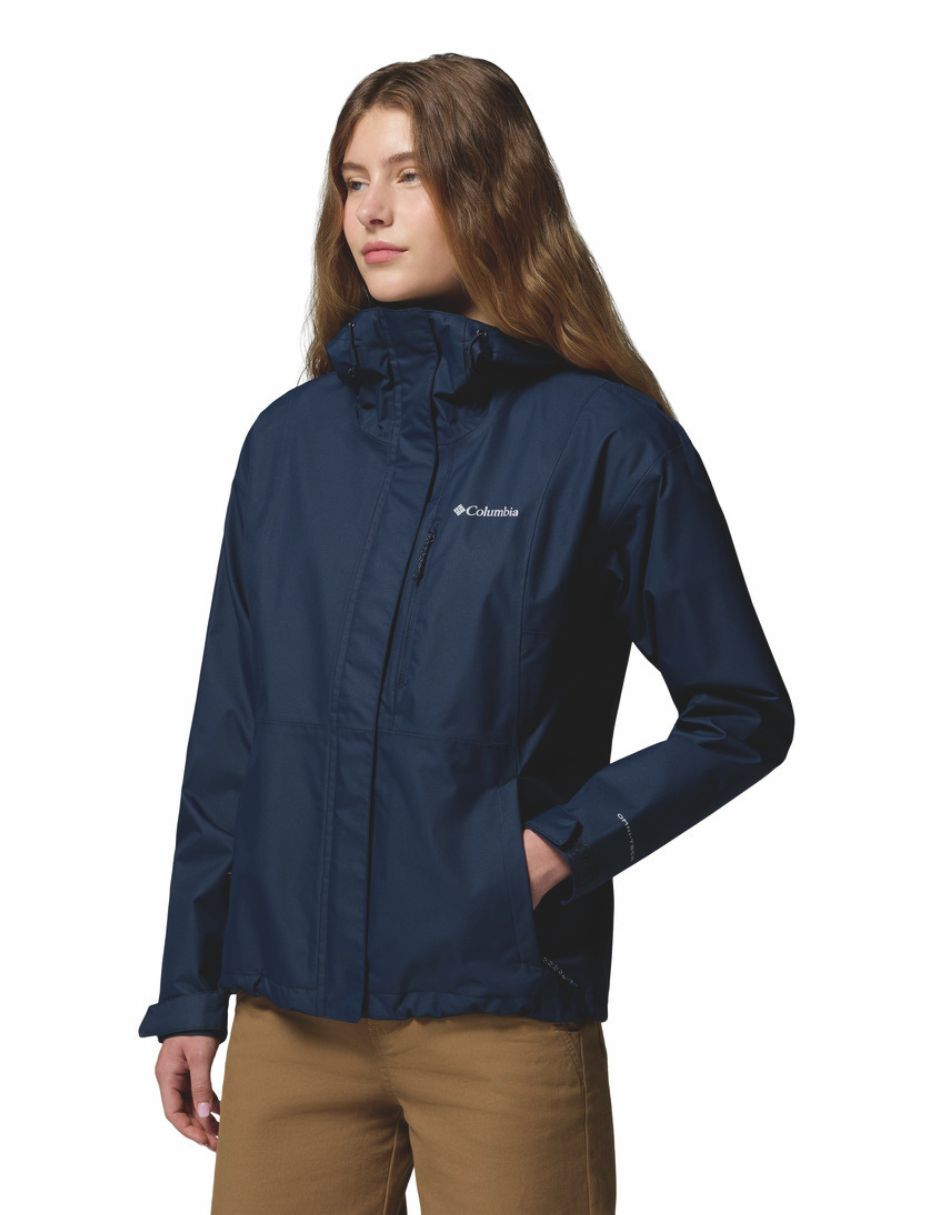 Chamarra impermeable para senderismo Ss26 para mujer 2