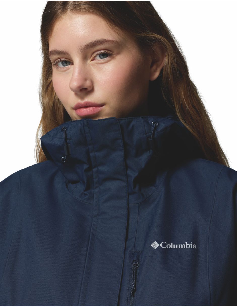 Chamarra impermeable para senderismo Ss26 para mujer 3