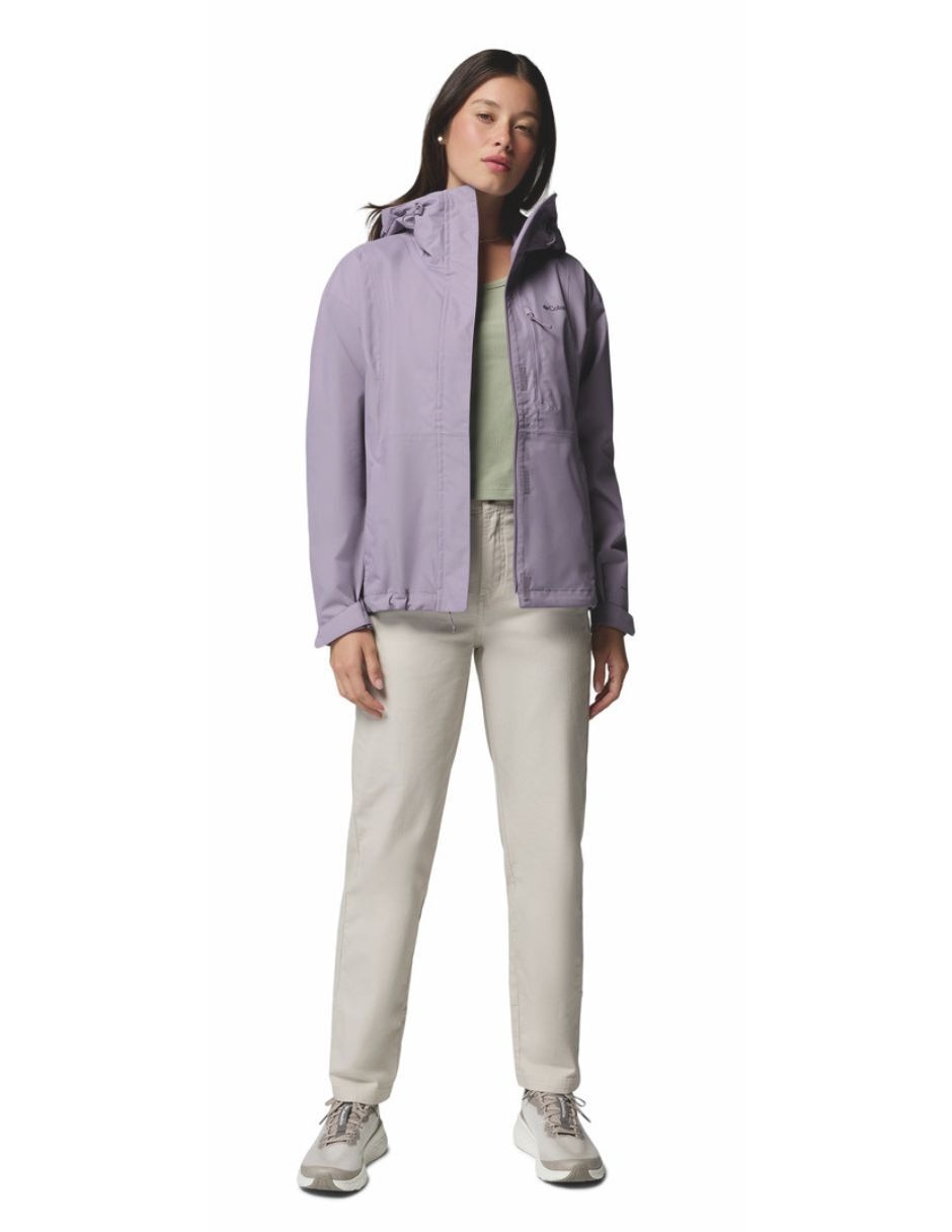 Chamarra impermeable para senderismo Ss26 para mujer 6