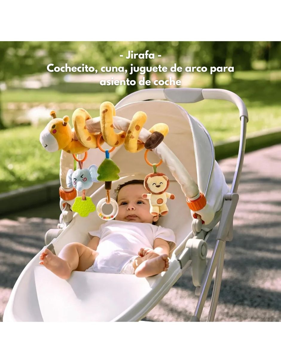 Juguete arco de carriola portable para cuna 5