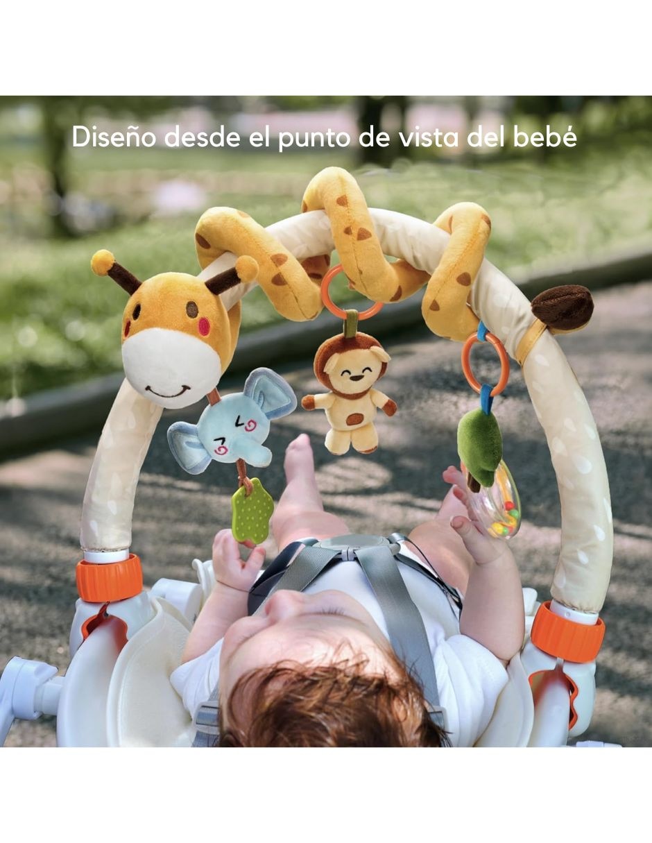 Juguete arco de carriola portable para cuna