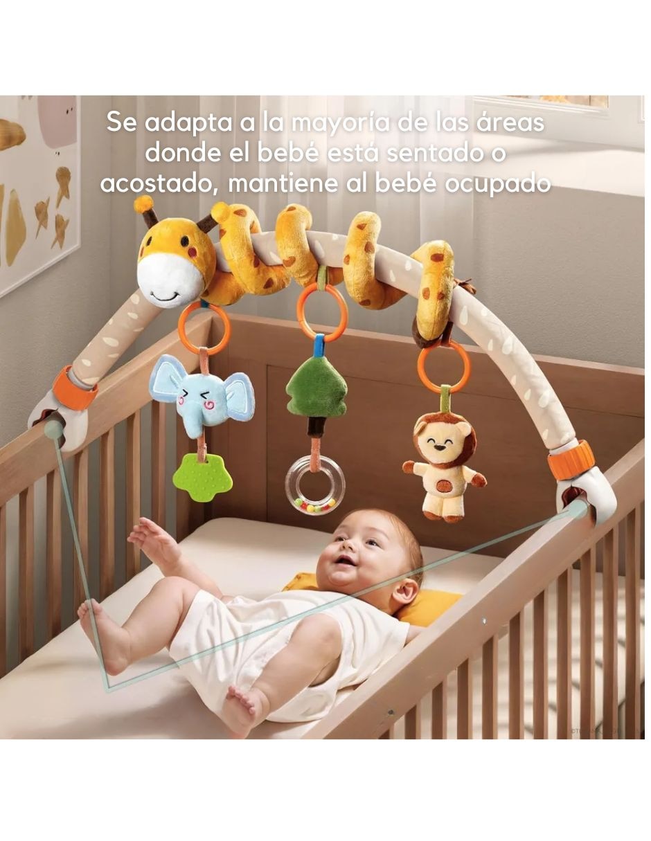 Juguete arco de carriola portable para cuna