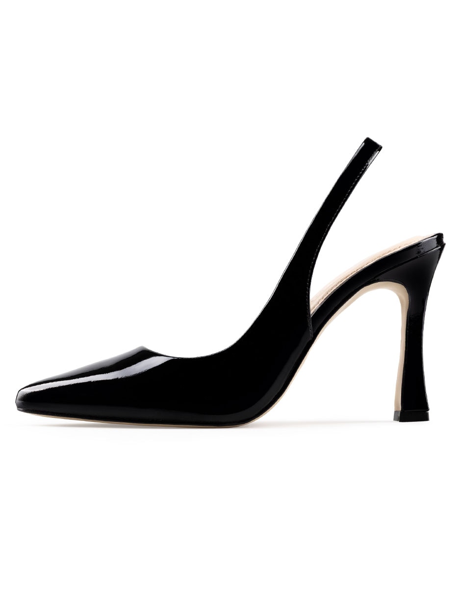 Zapatilla de charol