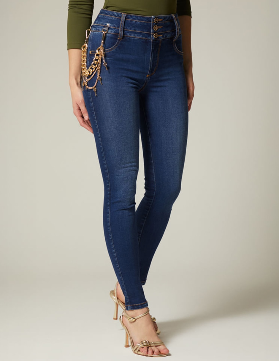 Jeans ultra slim Studio F Estocolmo para mujer