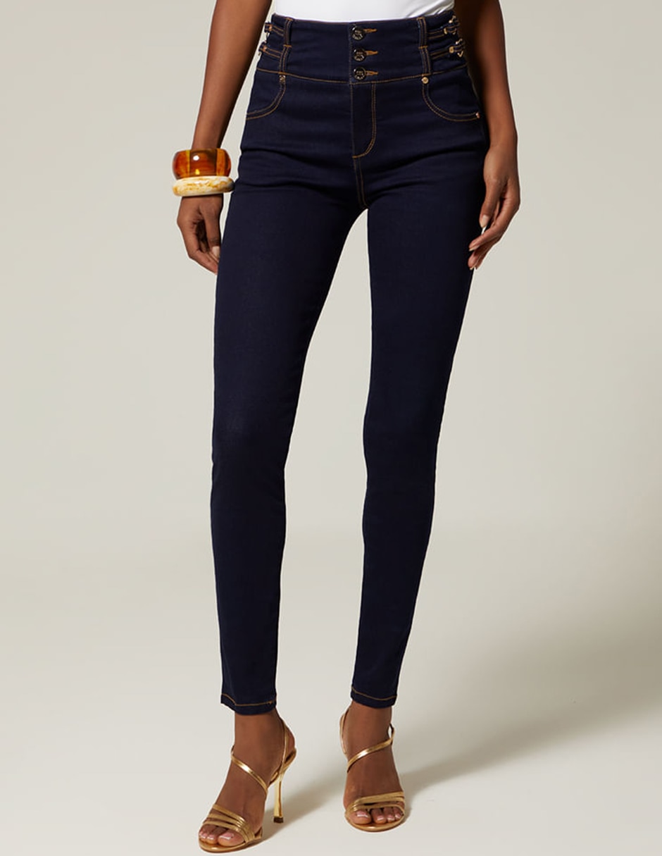 Jeans ultra slim para mujer