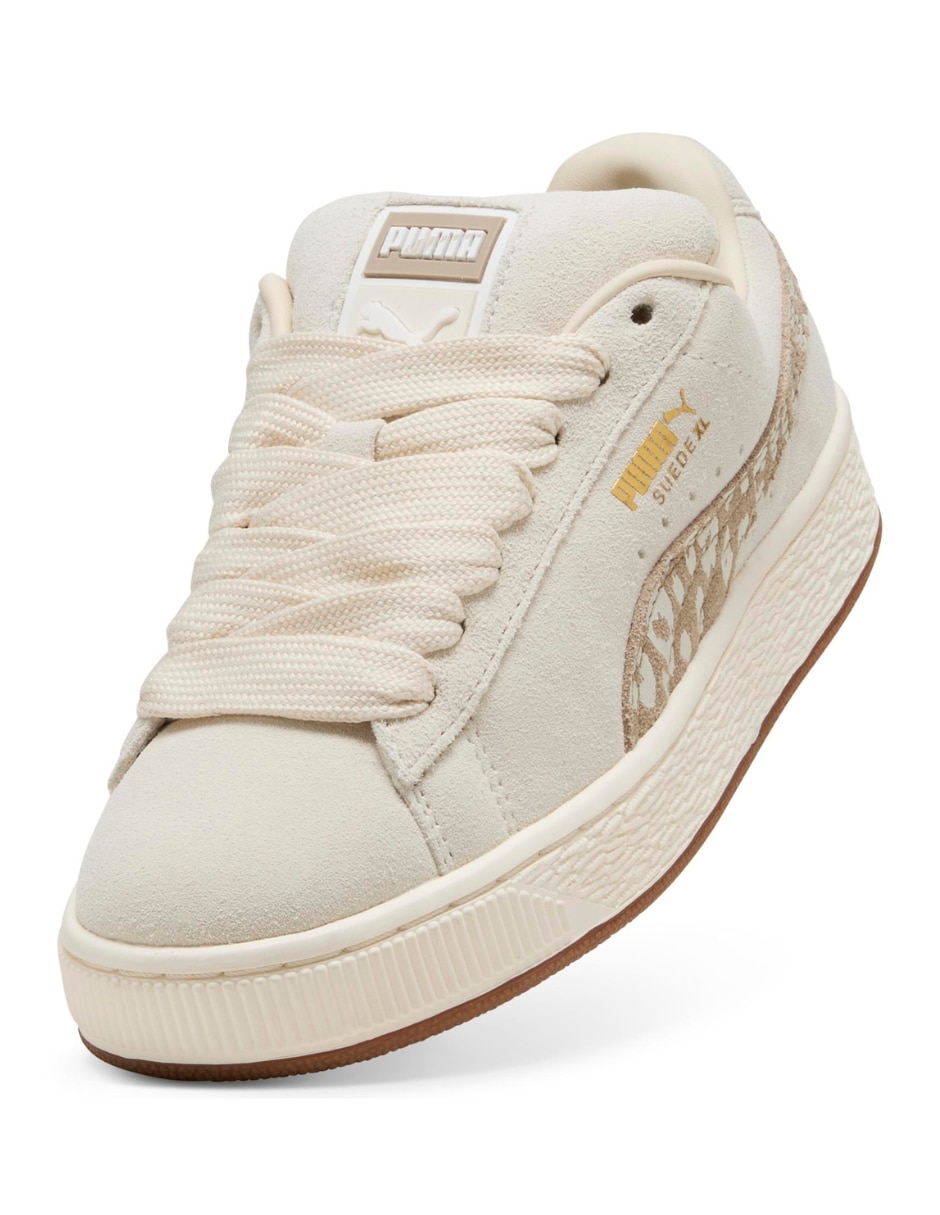 Tenis para ni–a Suede Leopard Junior 2
