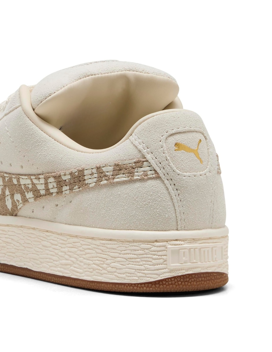Tenis para ni–a Suede Leopard Junior 6