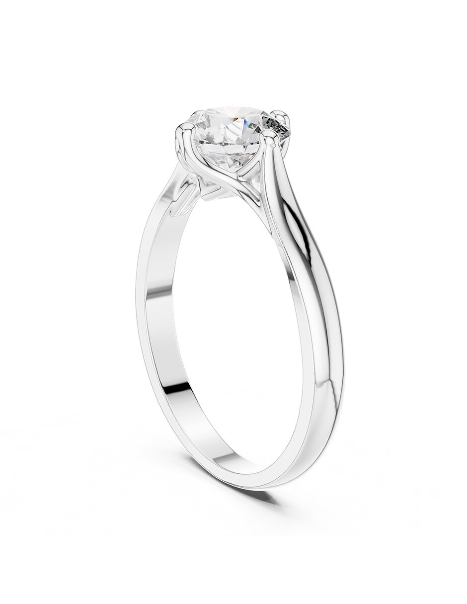 Anillo de compromiso de oro 9 k ! Diamante de laboratorio 3