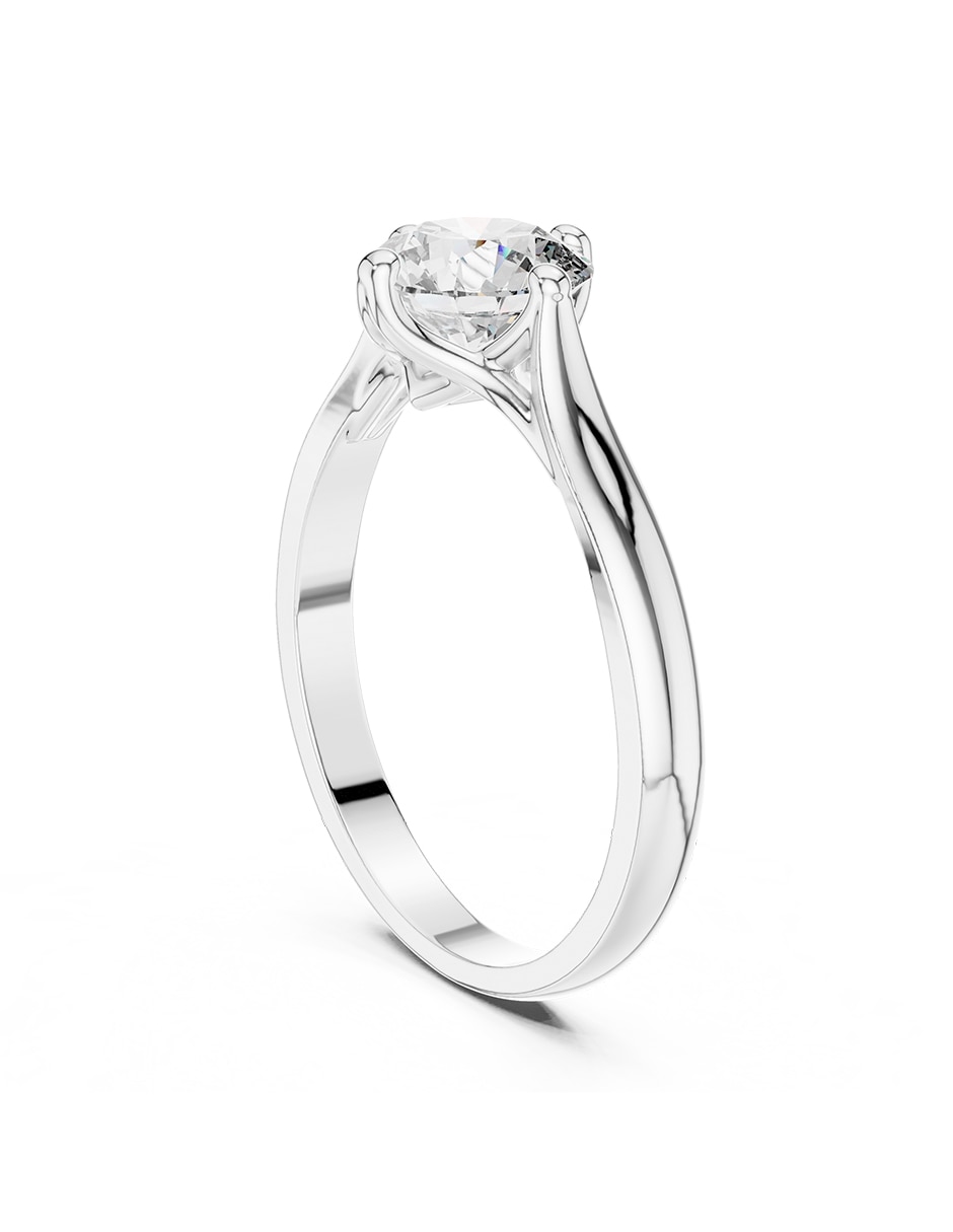 Anillo de compromiso de oro 9 k ! Zirconia cúbica 3