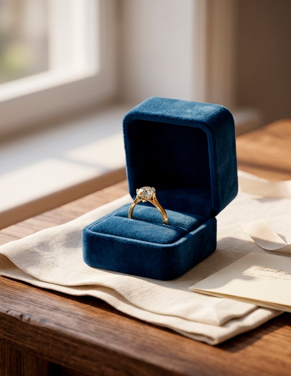 Anillo de compromiso de oro 9 k Amore Mio Amore Mio! Zirconia cúbica