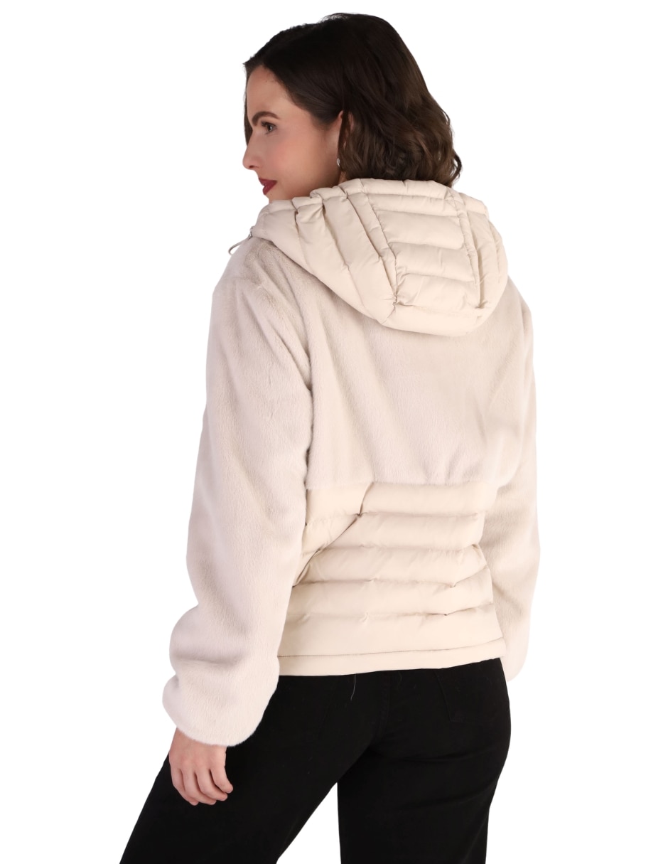 Chamarra casual guess impermeable para mujer